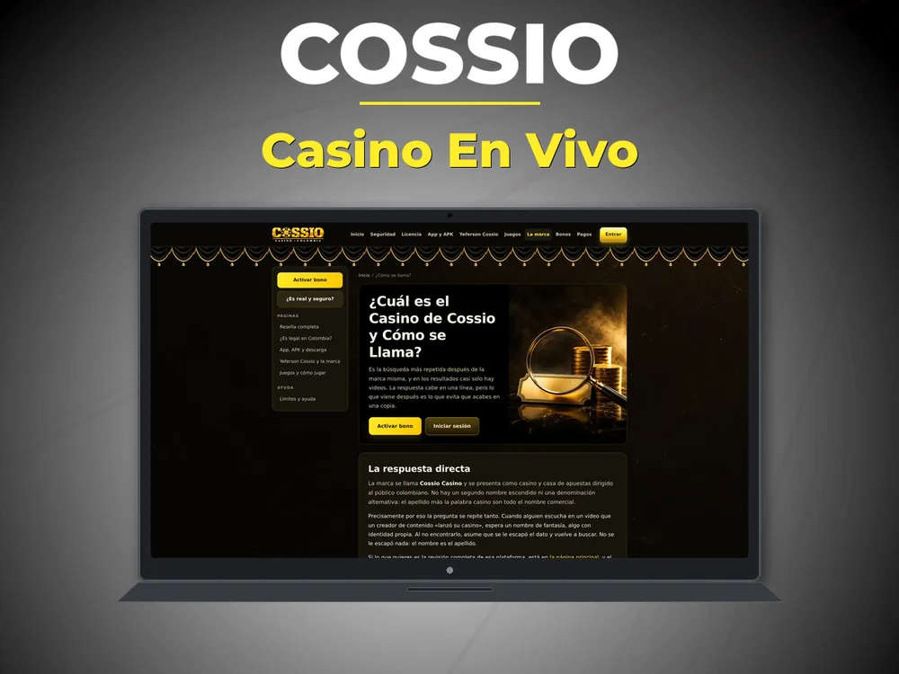 Cossio - Casino En Vivo