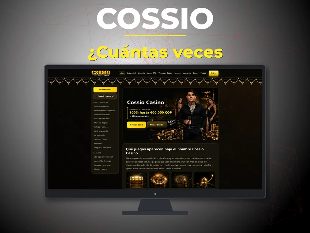 Cossio - ¿Cuántas veces